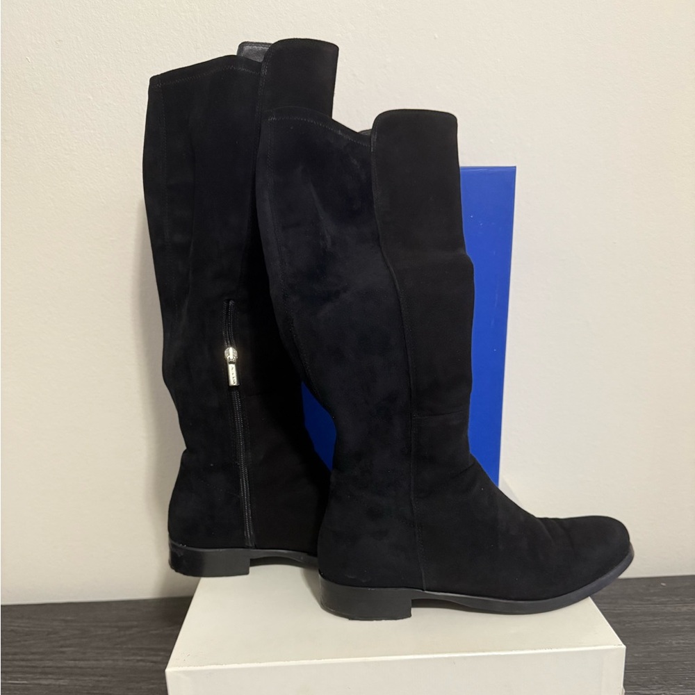 Elegant Black Over the Knee Boots. Lightly worn.